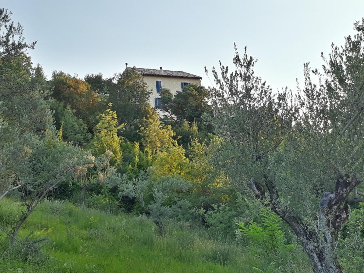 La Casa Dalle Finestre Blu Abbateggio Exterior foto