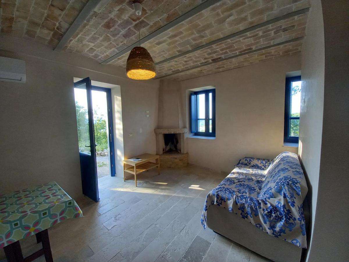 La Casa Dalle Finestre Blu Abbateggio Exterior foto